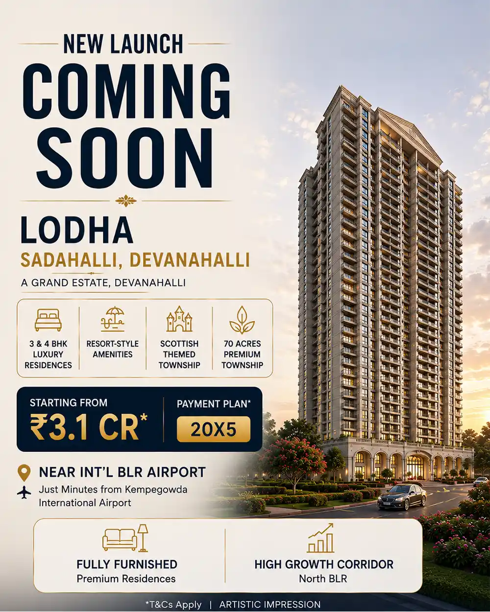 Lodha Sadahalli Overview
